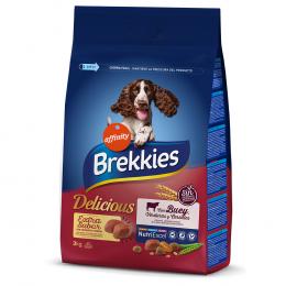 Brekkies Delicious Rind - Sparpaket: 2 x 3 kg