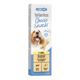 Briantos Cheese Snack für Hunde - Klein (2 x 27 g)
