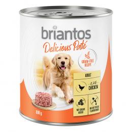 Angebot für Briantos Delicious Paté 6 x 800 g - Huhn - Kategorie Hund / Hundefutter nass / Briantos / Briantos Delicious Paté.  Lieferzeit: 1-2 Tage -  jetzt kaufen.