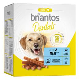 Briantos Dental Snacks für Hunde  - Maxi (2 x 56 Sticks)