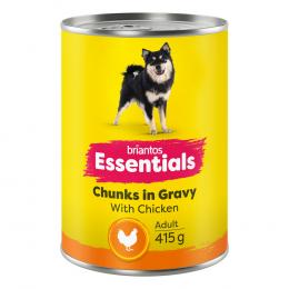 Briantos Essentials Chunks in Gravy 12 x 415 g - Huhn
