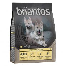 Briantos Junior Huhn & Kartoffel - GETREIDEFREIE Rezeptur - Sparpaket: 4  x 1 kg