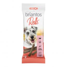 Briantos Rolls für Hunde - Mixpaket (4 x Huhn + 4 x Pansen)