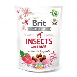 Brit Crunchy Cracker-Insekten, Lamm und Himbeeren 200g