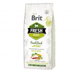 Brit Fresh Dog - Active dogs - Duck - Run und Work 12kg