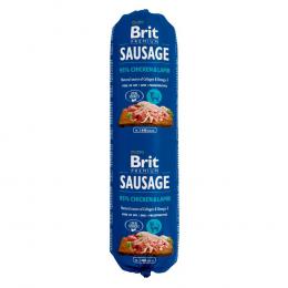 Brit Sausage 12 x 800 g - Truthahn & Erbsen