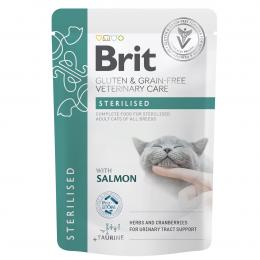 Brit Vet Diet Cat Fillets in Gravy Sterilised 12x85 g