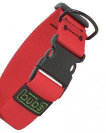 Bub's Nylon-Schnellverschluss-Halsband Rot 42-62Cm X 40Mm