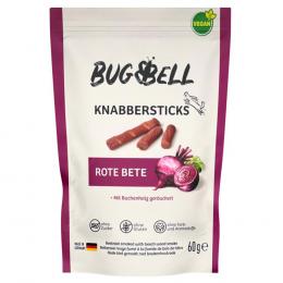 BugBell Knabbersticks Rote Bete - Sparpaket: 4 x 60 g