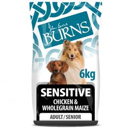 Burns Adult & Senior Sensitive - Huhn & Vollkornmais - 6kg