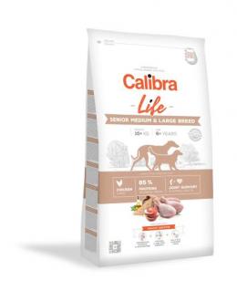 Calibra Hundefutter Life Senior Huhn Older Medium Und Large 12 Kg