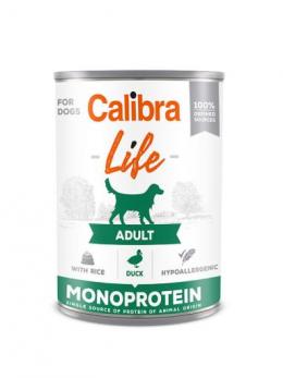 Calibra Life Adult Enten- Und Reis-Nassfutter Für Hunde 400 Gr