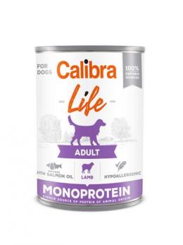 Calibra Life Adult Lamm Nassfutter Für Hunde 400 Gr