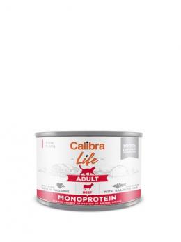 Calibra Life Adult Rind Nassfutter Für Katzen 6X200 Gr