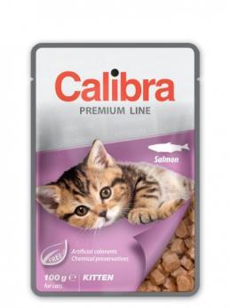Calibra Premium Kitten Lachs Nassfutter Für Kätzchen 24X100 Gr