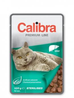 Calibra Premium-Nassfutter Mit Sterilisierter Leber Für Katzen
