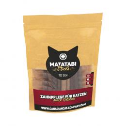 Canadian Cat Company Matatabi Zahnpflege für Katzen - Sparpaket: 6 x 10 Stück