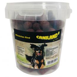 Caniland Würstchen Rind mit Raucharoma - 6 x 500 g