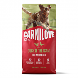 Carnilove Active Adult Ente & Fasan - Sparpaket: 2 x 12 kg