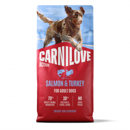 Carnilove Active Adult Lachs & Pute - Sparpaket: 2 x 12 kg