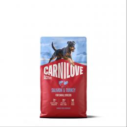 Carnilove Active Adult Small Breed Lachs & Pute - Sparpaket: 2 x 4 kg