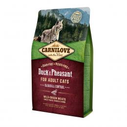 Carnilove Cat Adult - Duck & Pheasant / Hairball Control 2kg