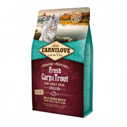 Carnilove Cat Adult Fresh - Carp und Trout / Sterilised 2kg