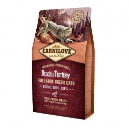 Carnilove Cat Adult Large Breed - Duck & Turkey 2kg