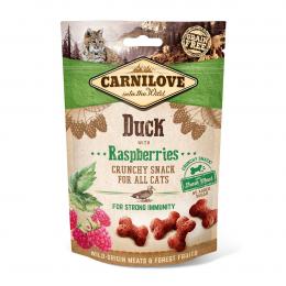 Carnilove Cat - Crunchy Snack - Duck with Raspberries 50g