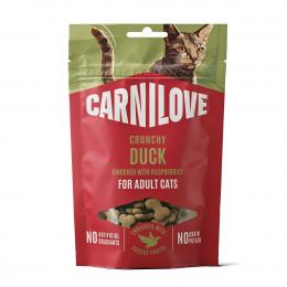 Carnilove Cat Crunchy Snack - Duck with Raspberry 50g 10x50 g