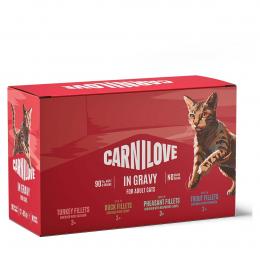 Carnilove Cat Pouch Gravy - Multipack 12x85g