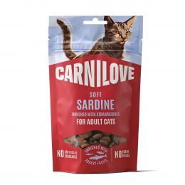 Carnilove Cat Soft Snack - Sardine with Strawberry 50g 6x50 g