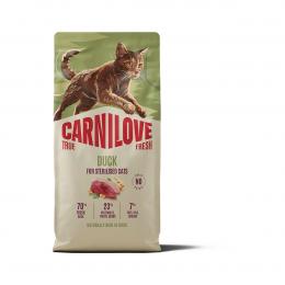 Carnilove Cat True Fresh Adult sterilised - Duck 6kg