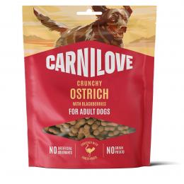 Carnilove Dog Crunchy Snack - Ostrich with Blackberry 200g 2x200 g