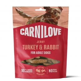 Carnilove Dog Jerky - Turkey und Rabbit 100g 6x100 g