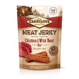 Carnilove Dog - Meat Jerky - Chicken & Wild Boar Bar 100g