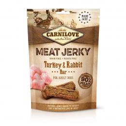Carnilove Dog - Meat Jerky - Turkey & Rabbit Bar 100g