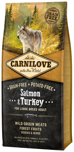 Carnilove Large Breed Puppies Salmon & Turkey 12 Kg
