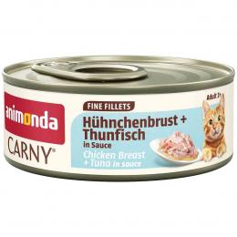 Carny Adult Hühnchenbrust + Thunfisch in Sauce 60g 12x60 g