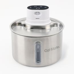 Cat Mate Trinkbrunnen Edelstahl, drahtlos - 2,2 L