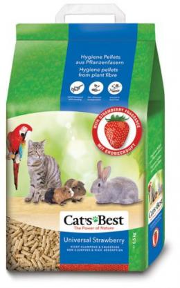 Cat's Best Universal Strawberry Non-Caking Streu Für Kleintiere 5,5 Kg