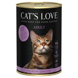 Cat's Love 6 x 400 g - Fisch & Huhn