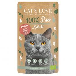 Cat's Love Bio 6 x 100 g - Bio-Rind