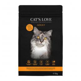 CAT'S LOVE Trocken Adult Pute und Wild 2kg