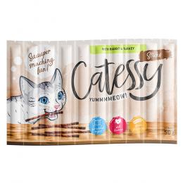 Catessy Sticks 10 x 5 g - mit Kaninchen & Pute