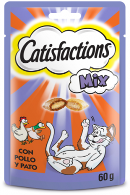Catisfactions Hühnchen-Enten-Katzen-Leckereien Mit Gemischtem
