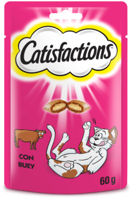 Catisfactions Katze Behandelt Ochsengeschmack 60 Gr