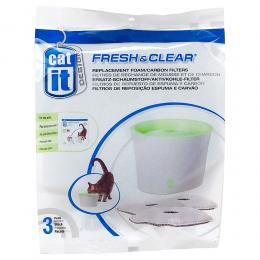 Angebot für Catit Design Fresh & Clear Filter - Zubehör: Ersatzfilter (3 Stück) - Kategorie Katze / Katzennapf & Tränke / Trinkbrunnen / Katzentränke / Brunnen.  Lieferzeit: 1-2 Tage -  jetzt kaufen.