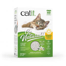 Catit Go Natural! Bambus Streu Vanille - 3,6 kg