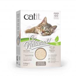 Catit Go Natural Erbsenstreu Natur 2x2,8 kg